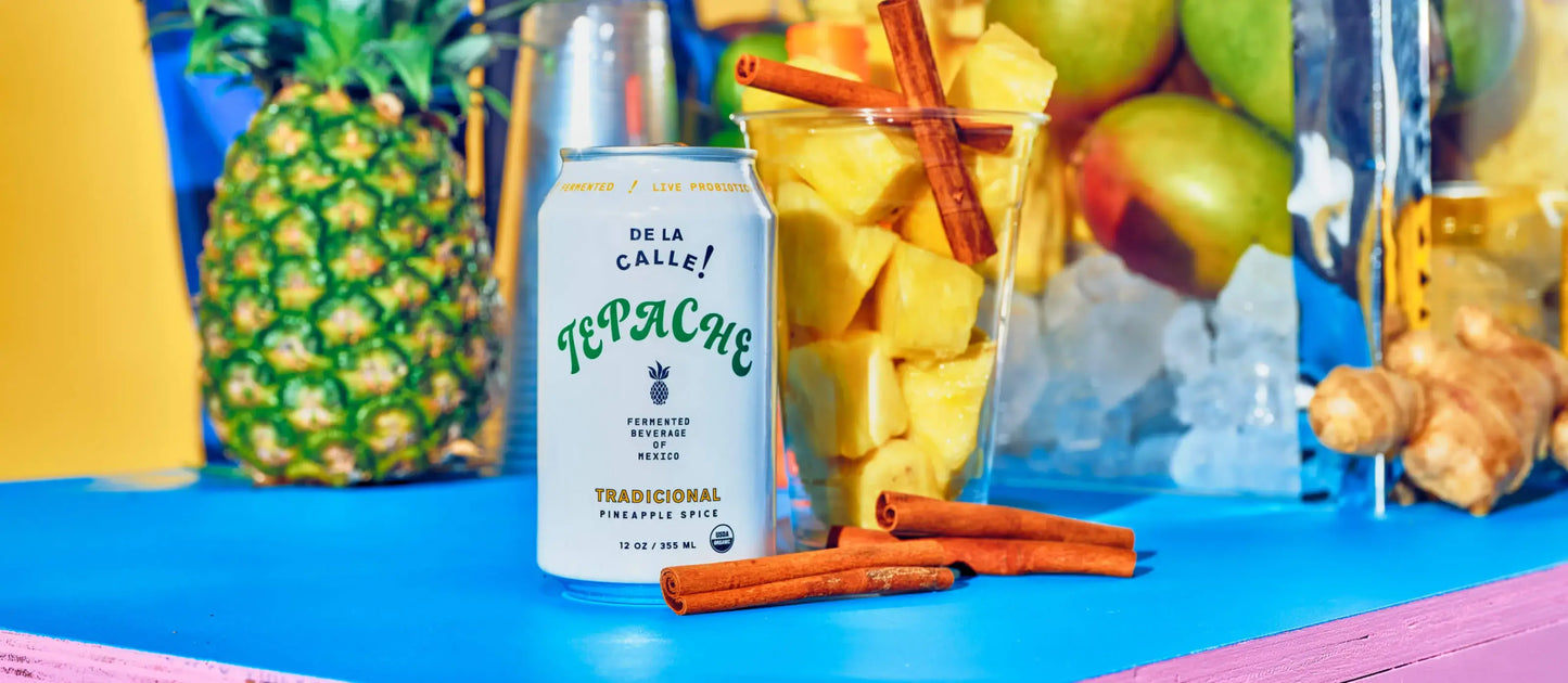 Pineapple Spice Tepache Fermented Beverage