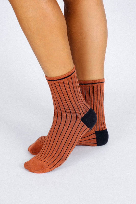 Tailored Union - Strike Reversible Ankle Sock: Fox