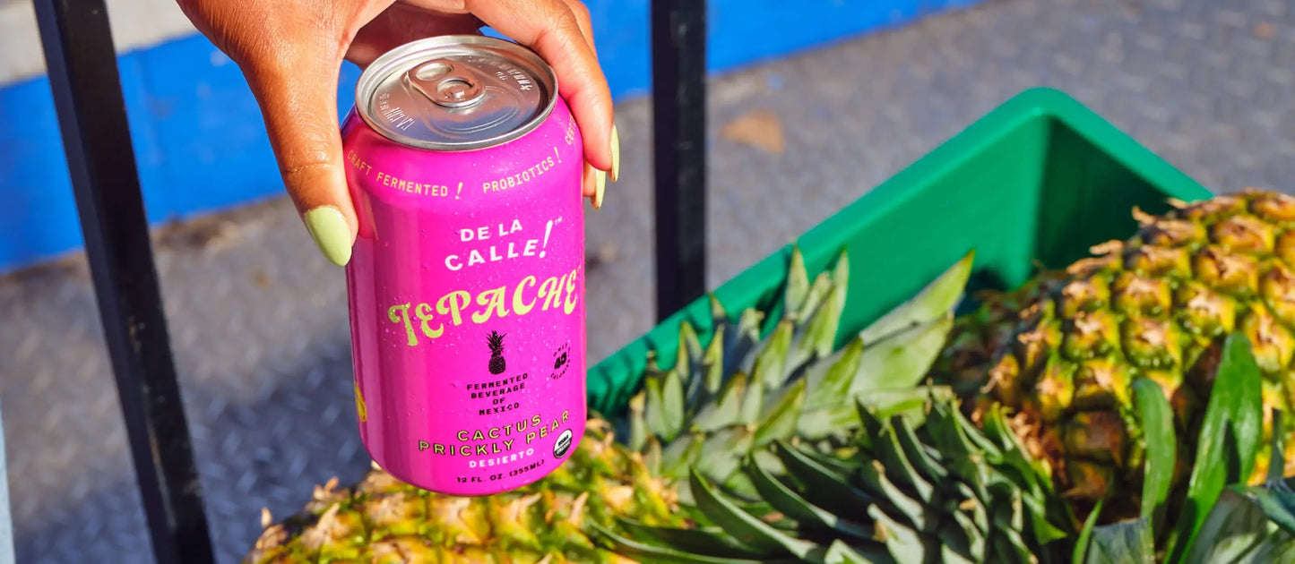 Cactus Prickly Pear Tepache Fermented Beverage