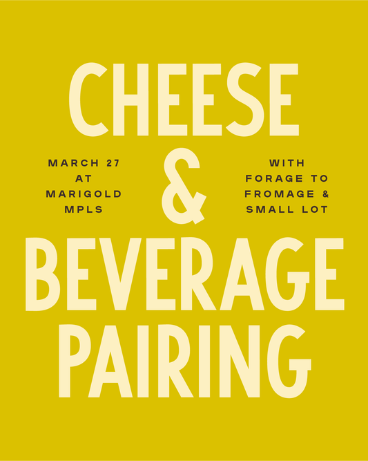 Cheese Pairing Event