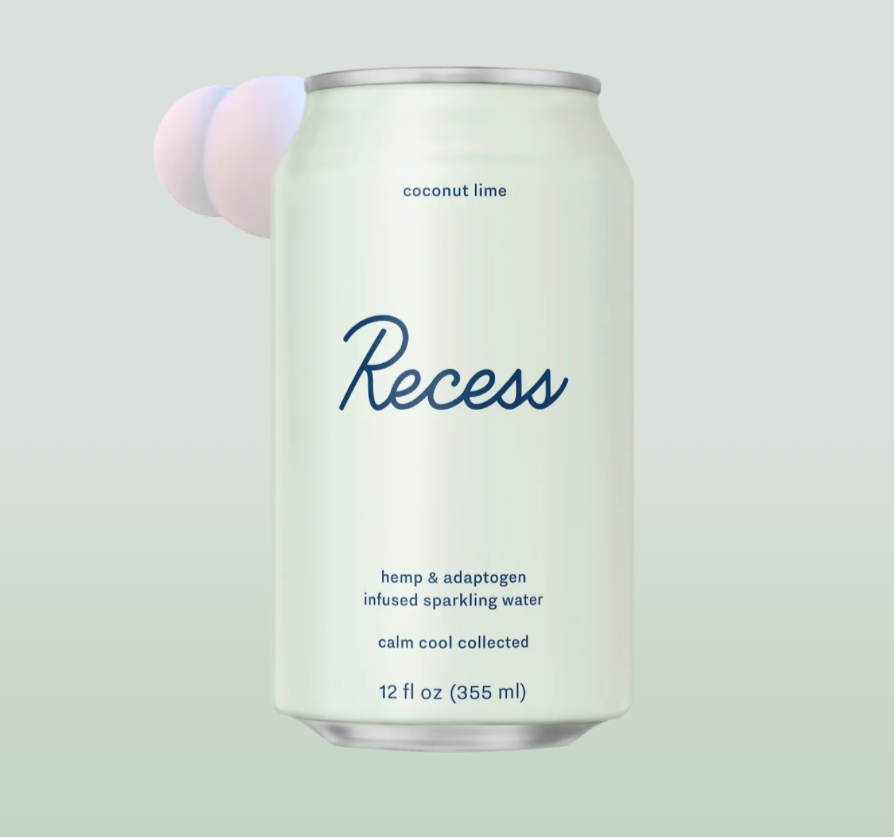 Recess - sparkling water infused adaptogens for calm & clarity