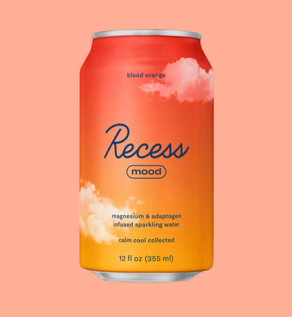 Recess Mood - Sparkling water infused with magnesium & adaptogens
