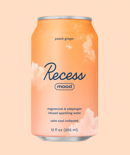 Recess Mood - Sparkling water infused with magnesium & adaptogens