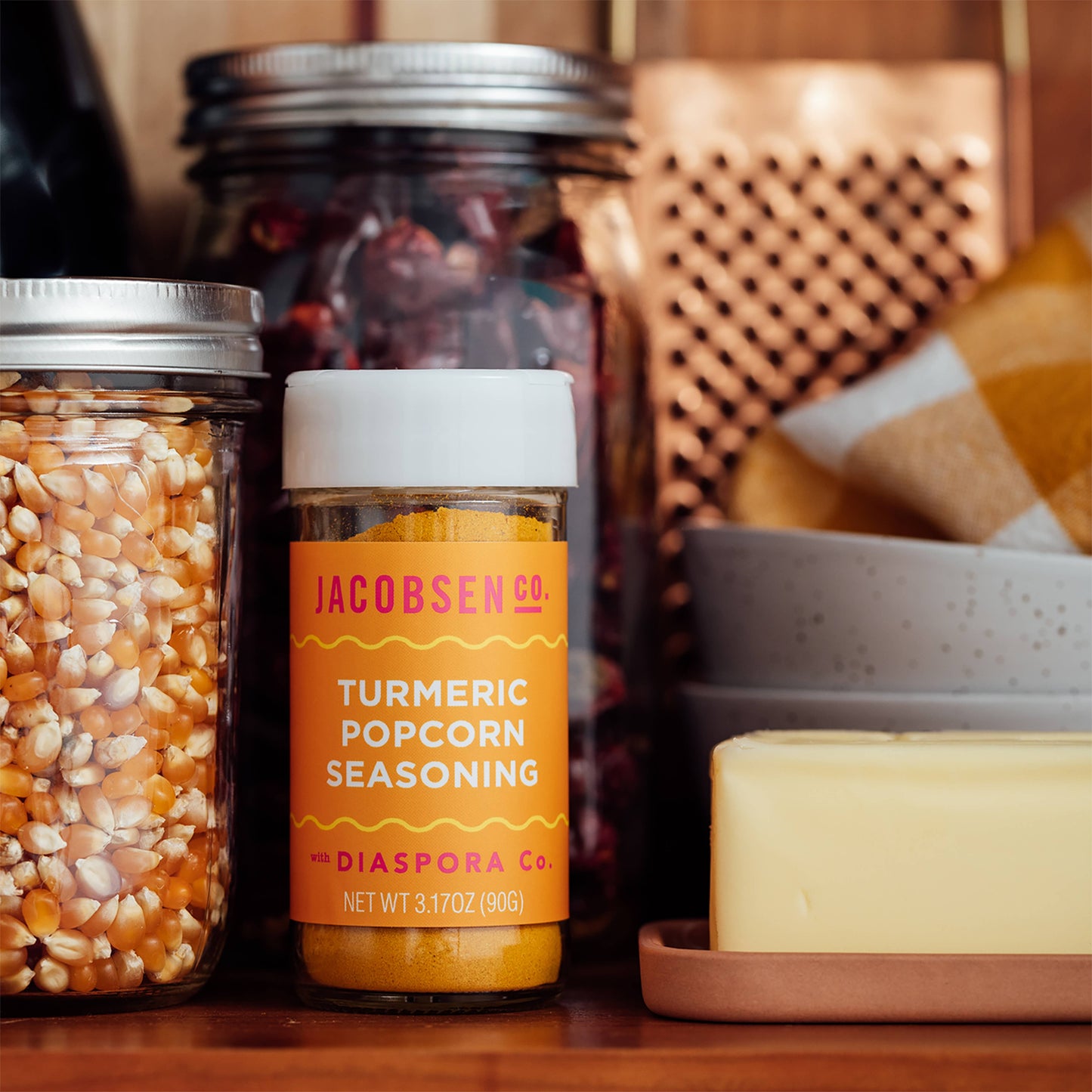 Turmeric Popcorn Seasoning - Diaspora x JSC