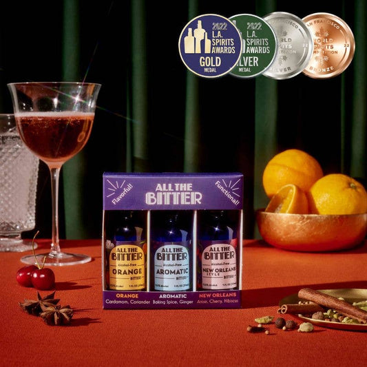 All The Bitter - Classic Bitters Travel Pack (Alcohol-Free)