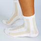 Tailored Union - Line Socks: White