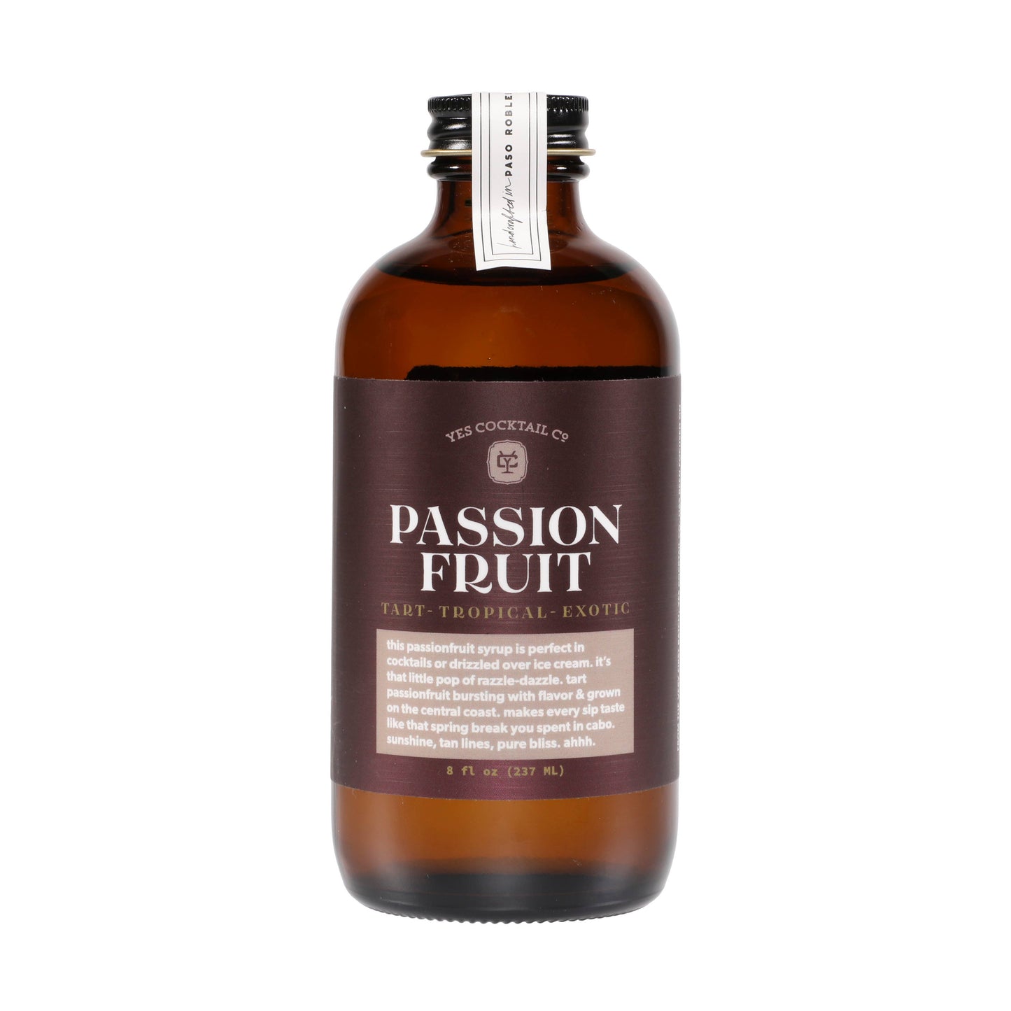 Passion Fruit Syrup - Yes Cocktail Co