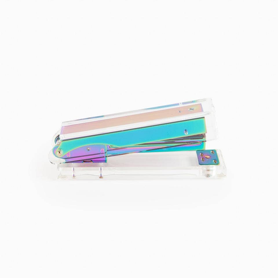 Poketo - Acrylic Stapler in Iridescent