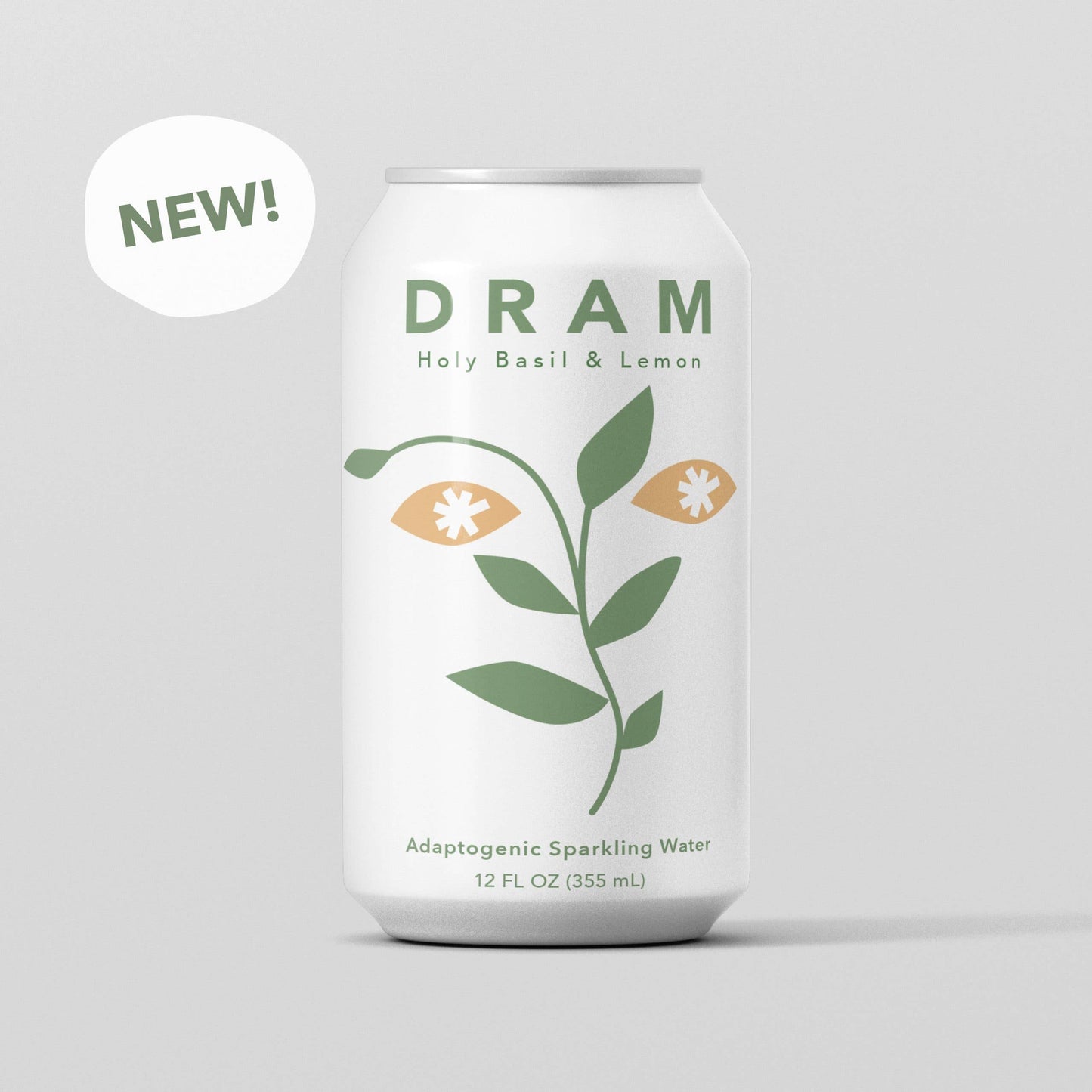 DRAM - Holy Basil & Lemon Adaptogenic Sparkling Water