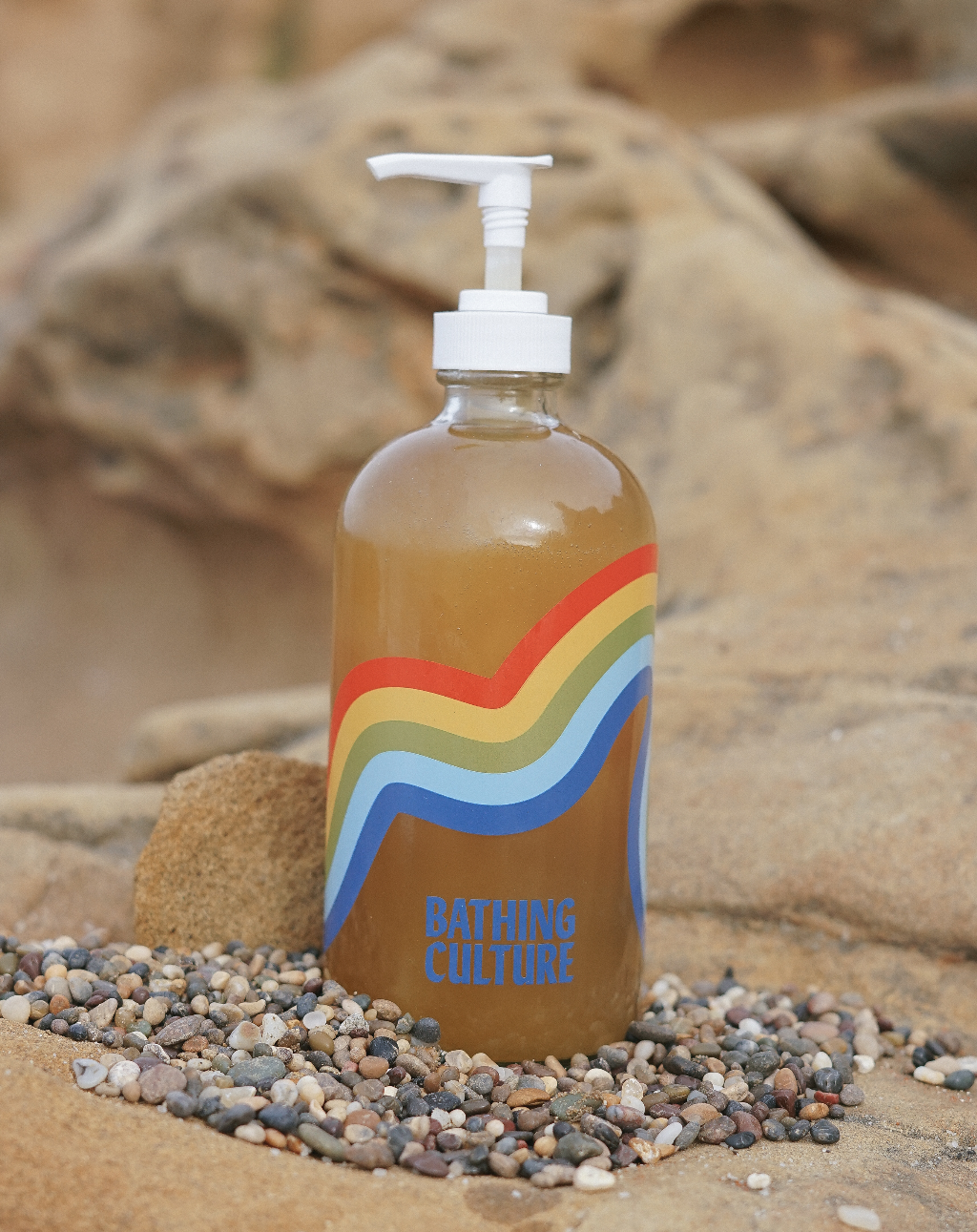 Bathing Culture Mind & Body Wash Refillable Glass
