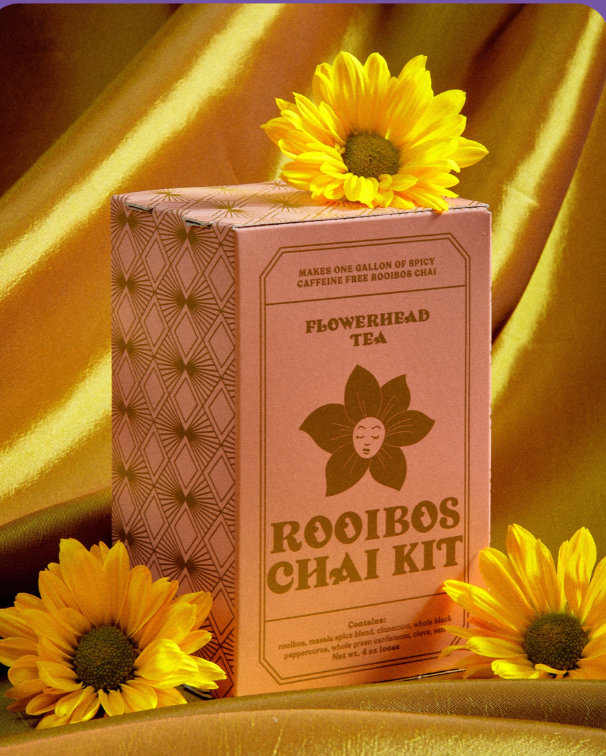Rooibos Chai Tea Kit - Flowerhead Tea