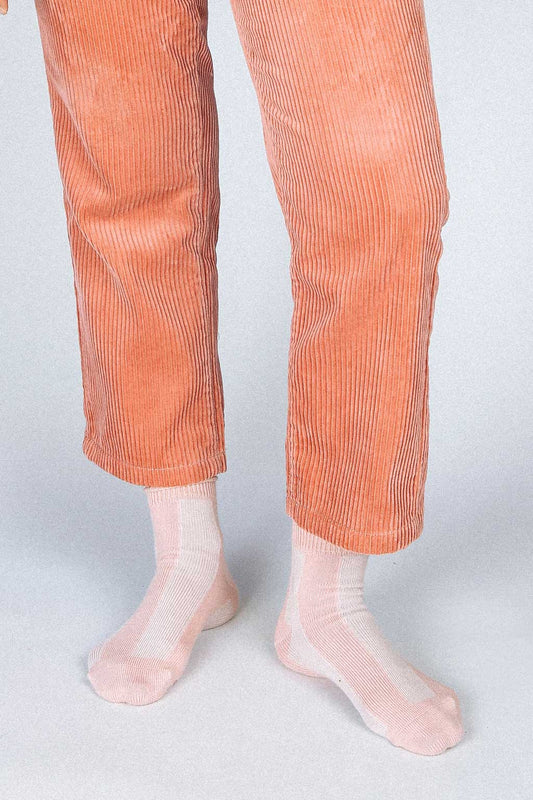 Tailored Union - Trois Socks: Rose-Muted Rose