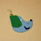 Ark Colour Design - Doggy Bag Holder with Clip: Heritage Blue/Green