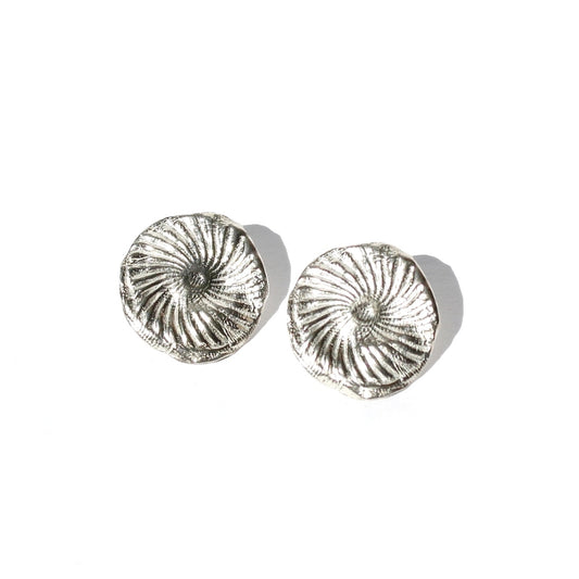 Whirlwind Earrings in Silver